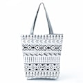 Miniatyrbillede 1 af 5: Håndtasker til Kvinder, Øko Genanvendelig Etnisk Stil Farverigt Geometrisk Mandala Mønster Bærbar 2022 Skuldertasker Shopper Tote Damer style 14
