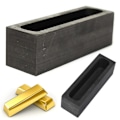 Miniatyrbilde 5 av 5: 650g Gull Smelte Grafitt Ingotsform Metallstøpeform Smeltedigel Ovn