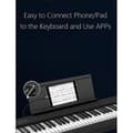 Miniatyrbilde 3 av 5: 4-pakning USB C til USB B-adapter, Type C til USB Midi-adapter Kompatibel Midi-kontroller, Midi-keyboard, lydgrensesnitt, sølvgrå