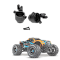 Pikkukuva 5 / 5: 2kpl Metalliset etuohjausnivelet Ohjauspalat 8937 1/10 Traxxas Maxx -kuorma-auton päivitysosille Acc