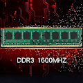 Miniatyrbild 3 av 5: 4GB DDR3 1600MHz 240pin 1.5V RAM Skrivbordsminne DIMM Endast För AMD F2 M2 Dator PC