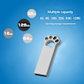Miniatyrbillede 2 af 5: USB Flash Drive Metal USB Stick Pendrive Memory Stick Mini Sød Pen Drive Til Desktop Laptop (64g)
