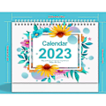 Miniatyrbilde 2 av 5: 2023 S Skrivebordskalender, 9 tommer X 7,3 tommer, For Og Izing Eller