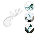 Miniatyrbillede 3 af 3: 3D Gecko Formet Resin Form DIY Hjemmevægs Ornament Form Silikone DIY Form