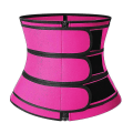 Miniatyrbilde 1 av 2: Tflycq Slankende Kroppsformende Midjetrener Magekontroll Girdle Korsettbelter Rose Red 2XL
