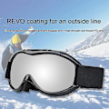 Miniatyrbild 2 av 5: Snowboardglasögon för vuxna Anti-imma Uv400 Skidglasögon Pläterade Motocrossglasögon för män och kvinnor