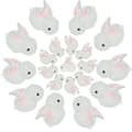 20 st Mini Resin Kanin Berlock DIY Scrapbooking Smyckestillverkning Flatback Berlocker