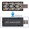 Miniatyrbillede 3 af 5: 1s Lipo Batteri USB Oplader 3.7v/4.20v 6 Kanal 1s Lipo Oplader - Jst 1.25 Jst-ph 2.0 Mcx Mcpx Con