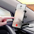 Miniatyrbilde 5 av 5: Biltelefonholder Multifunksjonell Justerbar Universal Dashbord Biltelefon Klips Feste Stativ GPS Display Brakett for Navigasjon