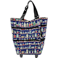 Miniatyrbilde 2 av 4: Sammenleggbar handlekurv med hjul, trillebag, sammenleggbar handlevogn, tote bag