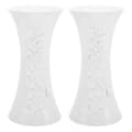 2 st Vas Blomma Vas Heminredning Modern Stil Hög Vas Bord Hylla Vas Dekor för Sovrum Kök