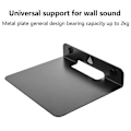 Miniatyrbild 2 av 5: Högtalarhållare Multifunktionell Universell Metall Bluetooth-kompatibel Högtalare Väggfäste för Hemmet