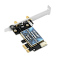 Miniatyrbillede 4 af 5: PCI-e 600 Mbps Wifi Kort Bluetooth 4.0 Adapter 2.4 GHz/5 GHz Dual Band Trådløst Netværkskort Med Antenne
