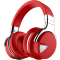 Miniatyrbillede 2 af 5: Active Noise Cancelling Hovedtelefoner Bluetooth Hovedtelefoner Med Mikrofon Dyb Bas Trådløse Hovedtelefoner Over Øret, Komfortable Protein Ørepuder, Spilletid Red