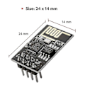 Miniatyrbilde 2 av 5: Esp8266 Esp-01s Wifi Hovedmodul Takket Være Den Kraftige 80mhz Prosessoren Og Store 1mb Minnet