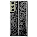 Miniatyrbilde 4 av 5: For Samsung S21 Fe Fjerde Generasjon Stativ Lærveske Black Style A Samsung Galaxy S21 FE