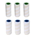 Miniatyrbilde 1 av 5: 6 stk. for Fc3 Fc3d Fc5 Fc7 Trådløs Gulvrenser Mikrofiber Rullebørste Tilbehør Erstatning Ro