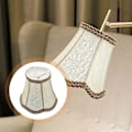 Miniatyrbillede 4 af 4: 1 stk. Lampeskærm til hjemmet Dekorativ stoflampeskærm Støvtæt lysornament