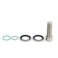 Miniatyrbillede 4 af 5: AC Kompressor Adapter Holdbar Slidstærk Nem Installation AC Kompressor Fittings Adapter Udskiftning til SX LS1 AC Kompressor