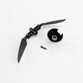 Miniatyrbillede 2 af 4: 2 stk Xk A800.0006 Propeller Foldbare Blade til Xk A800 Rc Fly Fastving Glider Opgradering Reservedel