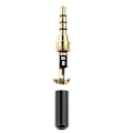 Miniatyrbilde 4 av 5: 4 stk DIY 3,5 mm Jack Mann Hodetelefonplugg Konverter Adapter Reservedeler