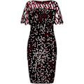 Miniatyrbillede 4 af 5: Dame Criss Cross Rygløs Spaghetti Strop Lang Cami Kjole S-2xl Style2 XL