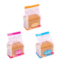 Miniatyrbillede 1 af 5: JIKAIX 4 stk./sæt Blyant Viskelæder Uden Udtværing God Fleksibilitet Tilfældig Farve Toastformet Gummi Viskelæder Papirvarer