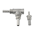 Miniatyrbilde 1 av 5: Ølbrygging Rustfritt Stål Inline Lufting/Oksygenering Diffusjonsstein 2 Mikrometer - 1/2 tomme For