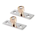 Miniatyrbilde 1 av 5: 12mm Diameter Skyvedørsguide Metall Lokator Stopper 2stk
