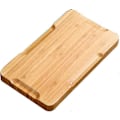 Miniatyrbild 3 av 5: Bambubricka Bambu Serveringsbricka Träbricka Rektangulär Fat Blomsterpresent