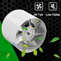 Miniatyrbillede 4 af 5: 4 Tommer Inline Kanalventilator Ilator Metalrør Ilat Udstødningsventilator Mini Ctor Ventilator Med A