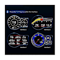 Pikkukuva 4 / 5: Obd2 Eobd Funct LCD-näyttö Obd+gps Hud Autotietokone Automittari Kaikille Autoille