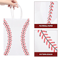 Miniatyrbilde 3 av 3: 12 stk Baseball Party Gaveposer Godteposer for Bursdagsfest Temafest