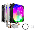 Pikkukuva 1 / 5: CPU-jäähdytintuuletin lämpöputket prosessorijäähdytin AMD AM2 AM2+ AM3:lle LGA 775 115x 1200 hiljainen radiaattori