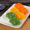 Miniatyrbillede 4 af 4: 4 stk. Kunstige Dumplings Realistisk Dumpling Model Falske Dumpling Madmodeller