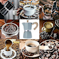 Miniatyrbillede 3 af 5: Espressokande i italiensk stil af aluminium, perkolator, kogepladekedel Red 150ML