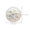 Miniatyrbillede 3 af 3: 6 stk. 3D Blomst Silikoneform Resin Silikoneform Håndværksform DIY Tilbehør
