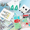 Miniatyrbilde 2 av 5: DIY Håndverk Øredobber Støpeform Øredråper Dingle UV Krystall Resin Epoxy Form-fg