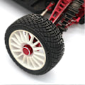 Miniatyrbild 3 av 5: 4st 17mm M10 Metall Hjul Hex Mutter Skydd Nt002 För Jlb Racing Cheetah 11101 21101 J3 Speed 1/10 Rc C