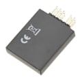 Miniatyrbillede 3 af 5: P1-gyro 3-akset Flight Controller Stabilisator System Gyro Til Fast Flyvende Vinge Sort