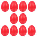 10 st Simulation Ägg Trä Ägg Modell Bordsdekoration Påskägg