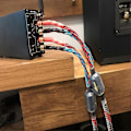 Miniatyrbillede 2 af 5: Et par iltfri kobber (ofc) audio Hifi højttalerkabel Hi-fi High-end forstærker højttalerkabel (16c