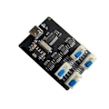 Miniatyrbilde 1 av 5: 4-kanals USB til TTL Modul Ch340 Hub TTL Type-C Grensesnitt