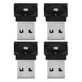 4 stk. Bil USB Ambient Lys Bil Mini USB Lys USB LED Bil Interiør Lampe