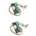 2 stk. Computerkabinet Miner Blæserhastighedsregulator 8 Port 4-pin Blæserhub Pwm Højeffekt Blæserregulator Fa