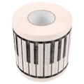 Miniatyrbild 1 av 4: 1 Rulle Toalettpapper Tryckt Rullpapper Dekorativt Pianotryck Servett Badrumspapper