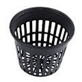 Miniatyrbillede 4 af 4: 30 stk. 3 tommer Heavy Duty Mesh Pot Net Cup Kurv Hydroponisk Aeroponisk Plantning Vokse Klon Sort