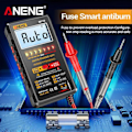 Miniatyrbild 3 av 5: M119 Bärbar Digital Multimeter 6000 Räkningar Multimetro Avometer Transistor Kondensator Testare