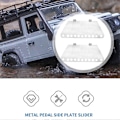 Miniatyrbild 2 av 5: Metall Pedal Sidoplåt Slider För Mn D90 D91 D99s Mn99s 1/12 Rc Bil Uppgraderingsdelar Tillbehör