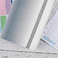 Miniatyrbillede 5 af 5: A6 Gradient Binder Hånd Ledr Pu Løsblad Kontant Budt Med Lynlås